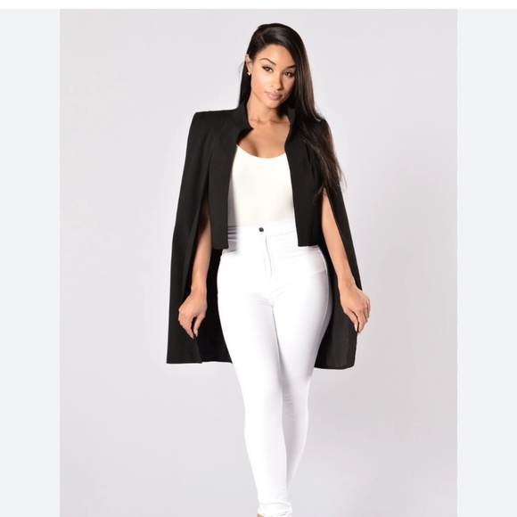 Fashion Nova Countess Cape Blazer - Picture 1 of 2